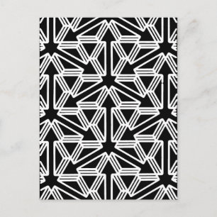 Postal Direcciones - Arte geométrico
