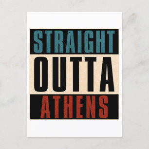 Postal Directamente fuera de Atenas Georgia GA