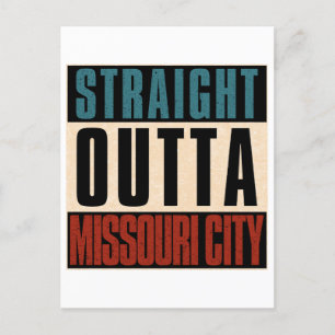 Postal Directamente fuera de Missouri City Texas TX