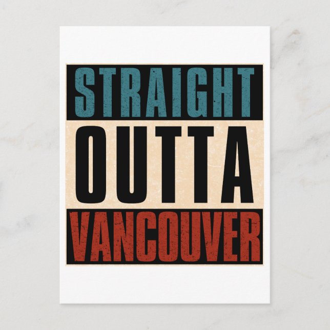 Postal Directamente fuera de Vancouver Washington WA (Anverso)