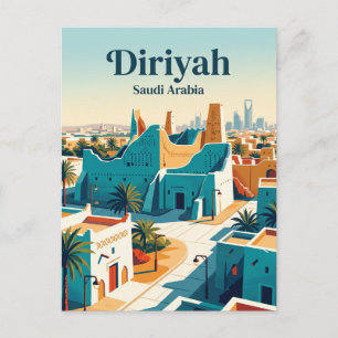 Postal Diriyah Arabia Saudita