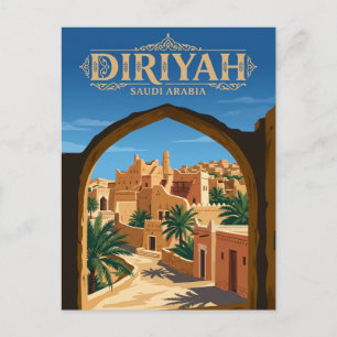 Postal Diriyah (Distrito de At-Turaif) Arabia Saudita