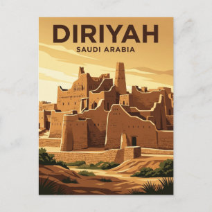 Postal Diriyah (Distrito de At-Turaif) Arabia Saudita