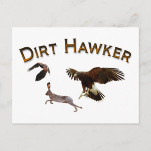 Postal Dirt Hawker Postcard