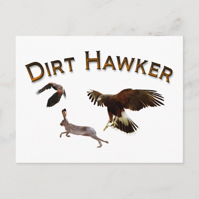 Postal Dirt Hawker Postcard (Anverso)