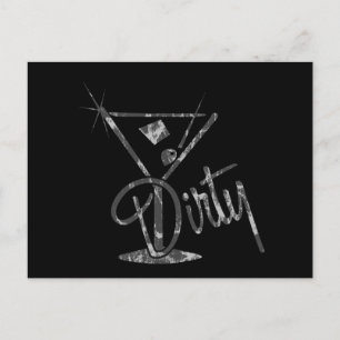 Postal Dirty Martini - Gris