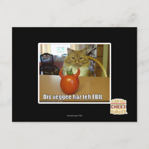 Postal Dis veggee haz el EBIL