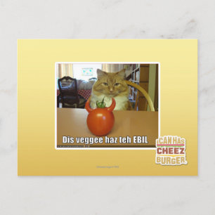 Postal Dis veggee haz el EBIL
