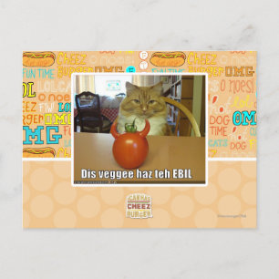 Postal Dis veggee haz el EBIL