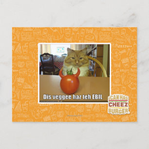 Postal Dis veggee haz el EBIL