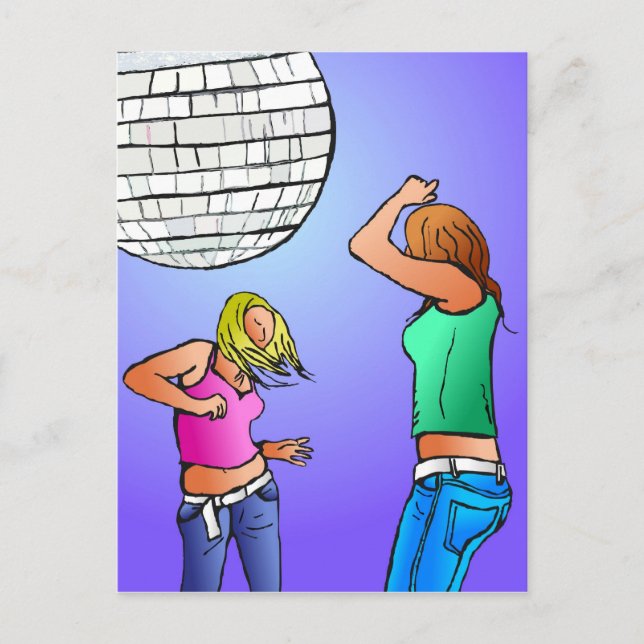 Postal Disco divas (Anverso)