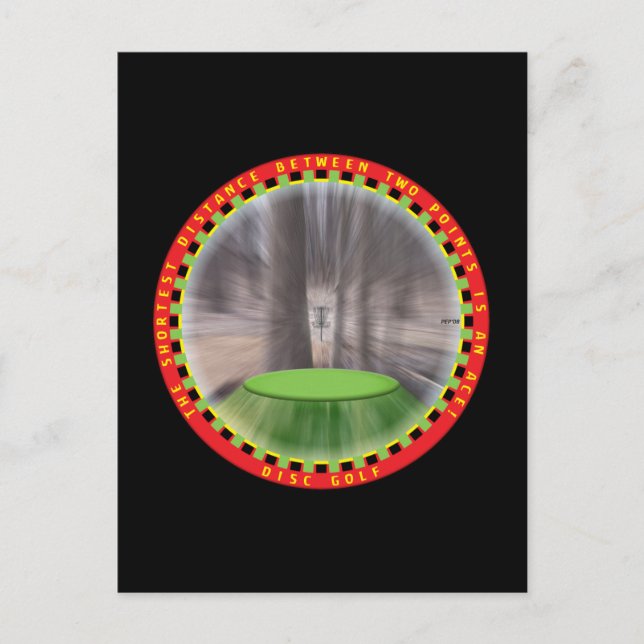 Postal Disco Golf Logic nº 2 (Anverso)