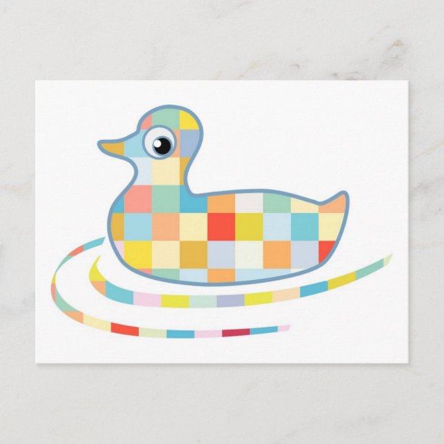 Postal Disco Rubber Ducky (Anverso)