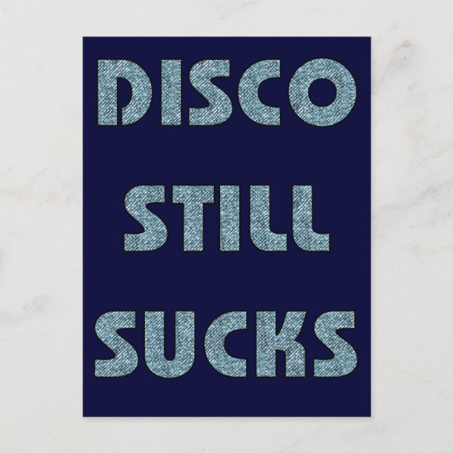 Postal Disco Still Sucks (Anverso)