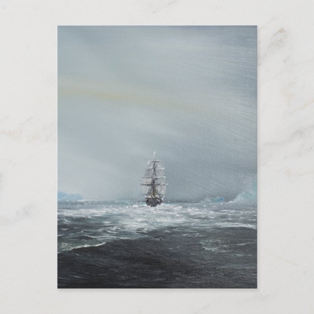 Postal Discovery Captain Scott Y Crew (Anverso)