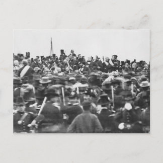 Postal Discurso de Gettysburg de Abe Lincoln: Fin de la G