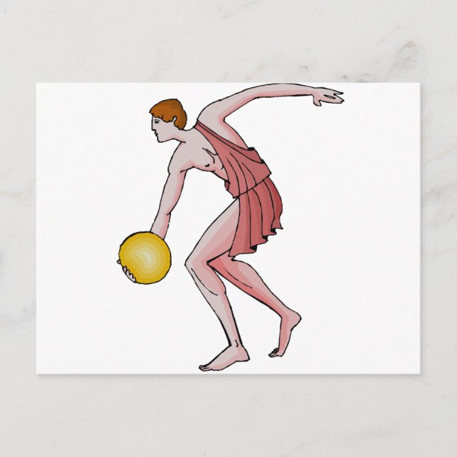 Postal Discus Thrower 396 BC (Anverso)