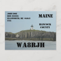 Diseña Tu Propia QSL Operador de Radio HAM Faro