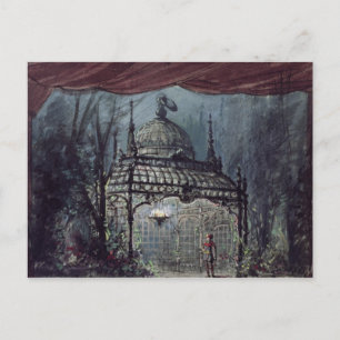 Postal Diseñar para 'La flauta mágica'