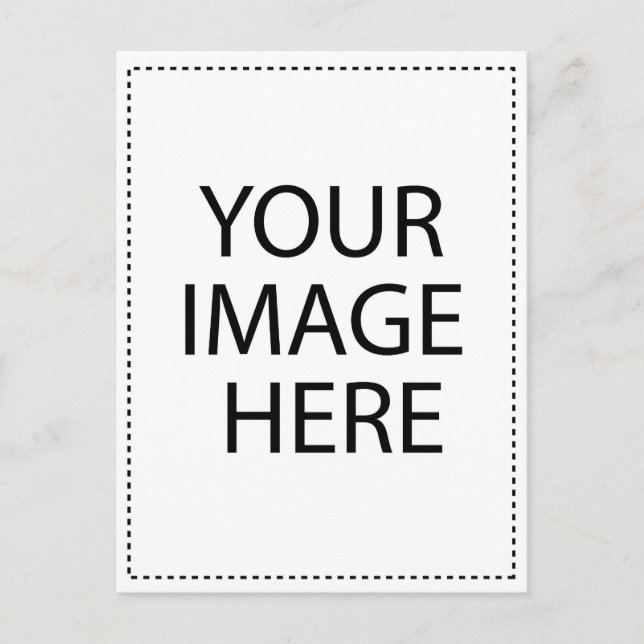 Postal Diseñar tu propio artículo de regalo de Zazzle (Anverso)