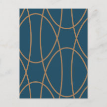 Diseño abstracto de curvas contemporáneas