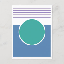 Postal Diseño abstracto de Sunshine