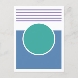 Postal Diseño abstracto de Sunshine