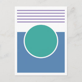 Postal Diseño abstracto de Sunshine