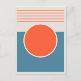 Postal Diseño abstracto de Sunshine