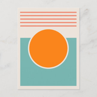 Postal Diseño abstracto de Sunshine
