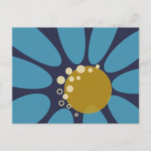 Diseño abstracto floral moderno 3