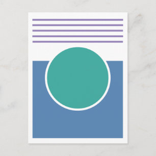 Postal Diseño abstracto Sunshine