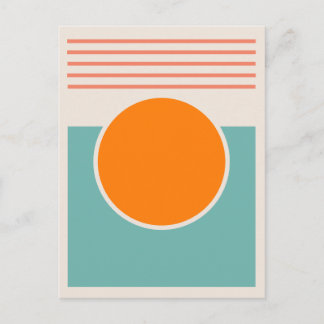Postal Diseño abstracto Sunshine