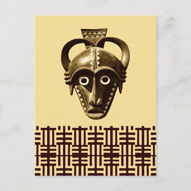 Postal Diseño africano #11 @ Stylnic (Anverso)