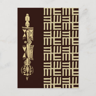Postal Diseño africano #1 @ Stylnic