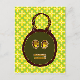 Postal Diseño africano #5 @ Stylnic