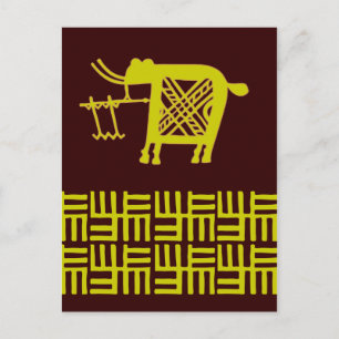 Postal Diseño africano #7 @ Stylnic