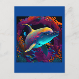 POSTAL DISEÑO AI DOLPHIN #4