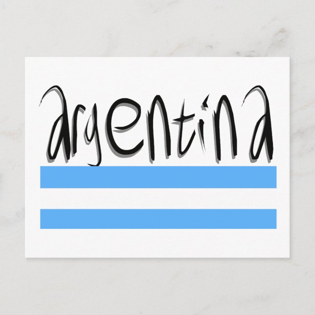 Postal ¡Diseño argentino! (Anverso)