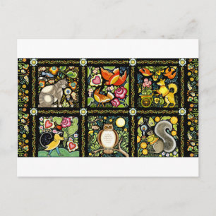 POSTAL DISEÑO BOHEMIAN MOOSHKA