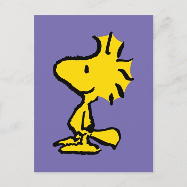 Postal Diseño clásico de Woodstock (Anverso)