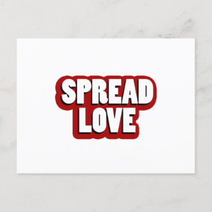 Postal Diseño de amor extendido