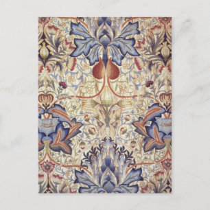 Postal Diseño de artchoke por William Morris
