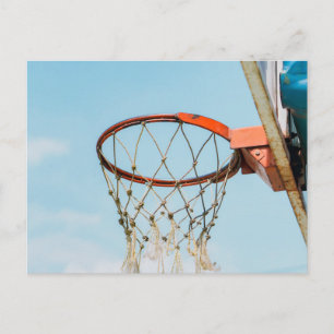 Postal Diseño de baloncesto