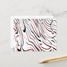 Diseño de banda de rayas blancas rojas