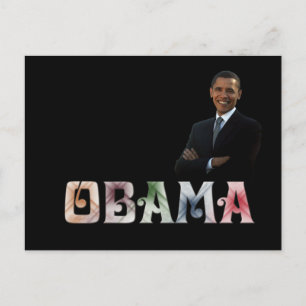 Postal Diseño de Barack Obama
