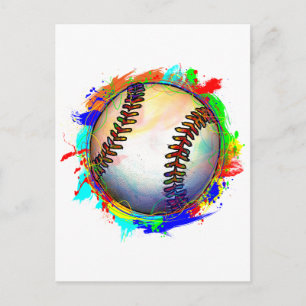 Postal Diseño de béisbol 2