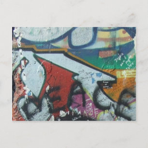 Postal diseño de berlinwall