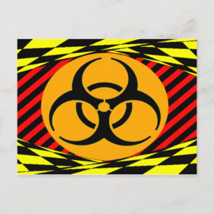 Postal Diseño de Biohazard por Kenneth Yoncich