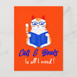 Postal Diseño de caligrafía de lectura personalizada de g